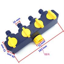 3 4 Inch Female thread Hose Splitter Agriculture Garden Irri