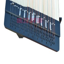 Professional small transposed dulcimer three-row coded dulcimer portable dulcimer small dulcimer free professional stand and box