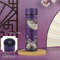 Chinese Style Thermo Bottle Cup Smart Temperature Display Po