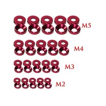 New Aluminum Alloy M2 M3 M4 M5 Anodized Countersunk Head Bo