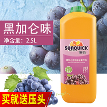 New juice concentrate raw 2 5L puree blackcurrant natural fruit drink catering milk tea juice
