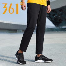 361 Sportpants Mens 2022 Summer New Knit Breathable Straight Drum Trousers Long Pants Loose Exposure Casual Pants Men