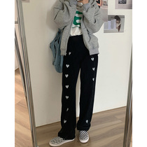 Fat Mm Women Pants Broadlegged Pants Big Code Womens Dress 2022 New Wave Spring Dress Suit Spring Fall Chubby Sister