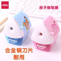Able Rolls Pen Knife Children Cartoon Turning Pen Knife Pencil Sharpened Pencil Sharpening Machine Elementary School Students Multifunction Hand Sharpened Pencil Sharpeners