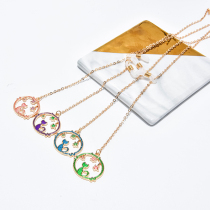 Glasses chain female neck cat Net red eyes retro Lolita tide fashion non-slip lanyard sunglasses with chain