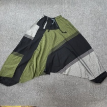 Cloud decoration totem original design womens casual pants thin single-layer 2012 new summer cool crotch pants harem pants