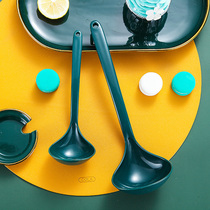 Day-style small spoon soup spoon for soup spoonful of noodles with long handle for domestic dry rice people special drink porridge spoon large number Shengtang Commercial