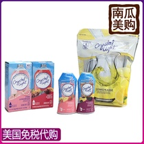 US Direct Mail Crystal Light Sugar Free Solid Juice Beverage Powder Lemon crystallight