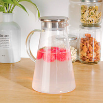 Household cold kettle glass heat-resistant high temperature cold white water cup teapot teapot explosion-proof large-capacity water bottle cold teapot
