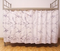 Dormitory bed curtain Student shading curtain Upper bunk Lower bunk Female bed bedroom Male bed fence cloth Upper and lower bed curtain monolithic