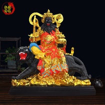 Wu God of wealth Zhao Gongming statue Resin home decoration Riding tiger Marshal Zhao lucky town house Zhao Gongming Statue decoration