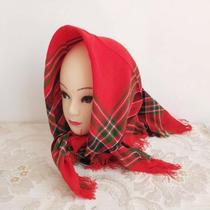 Scarf Rural Middle-aged and Old-fashioned shawl Baotou Old-fashioned work performance Women Sifang Old Man under the Granny