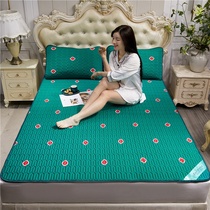 Latex mat three-piece Mat 1 5 cool feeling 1 8m bed washable foldable summer 1 2 upholstered