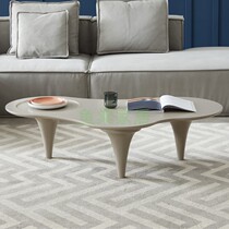 Net red cloud Dot cream Wind tea table irregular designer furniture Italian style light extravagant modern small family tea table for home