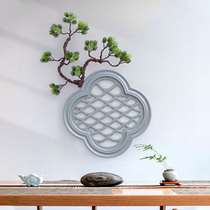 Window wall decoration living room sofa background wall decoration aisle porch welcome pine wall decoration tea room Zen pendant