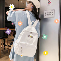 ins wind school bag female Korean version ulzzang high school student shoulder bag girl rucksack 2019 new fashion