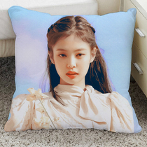 blackpink surrounding pillow with album Jisoo Jin Zhixiu jennie Park Caiying lisa poster should be supported