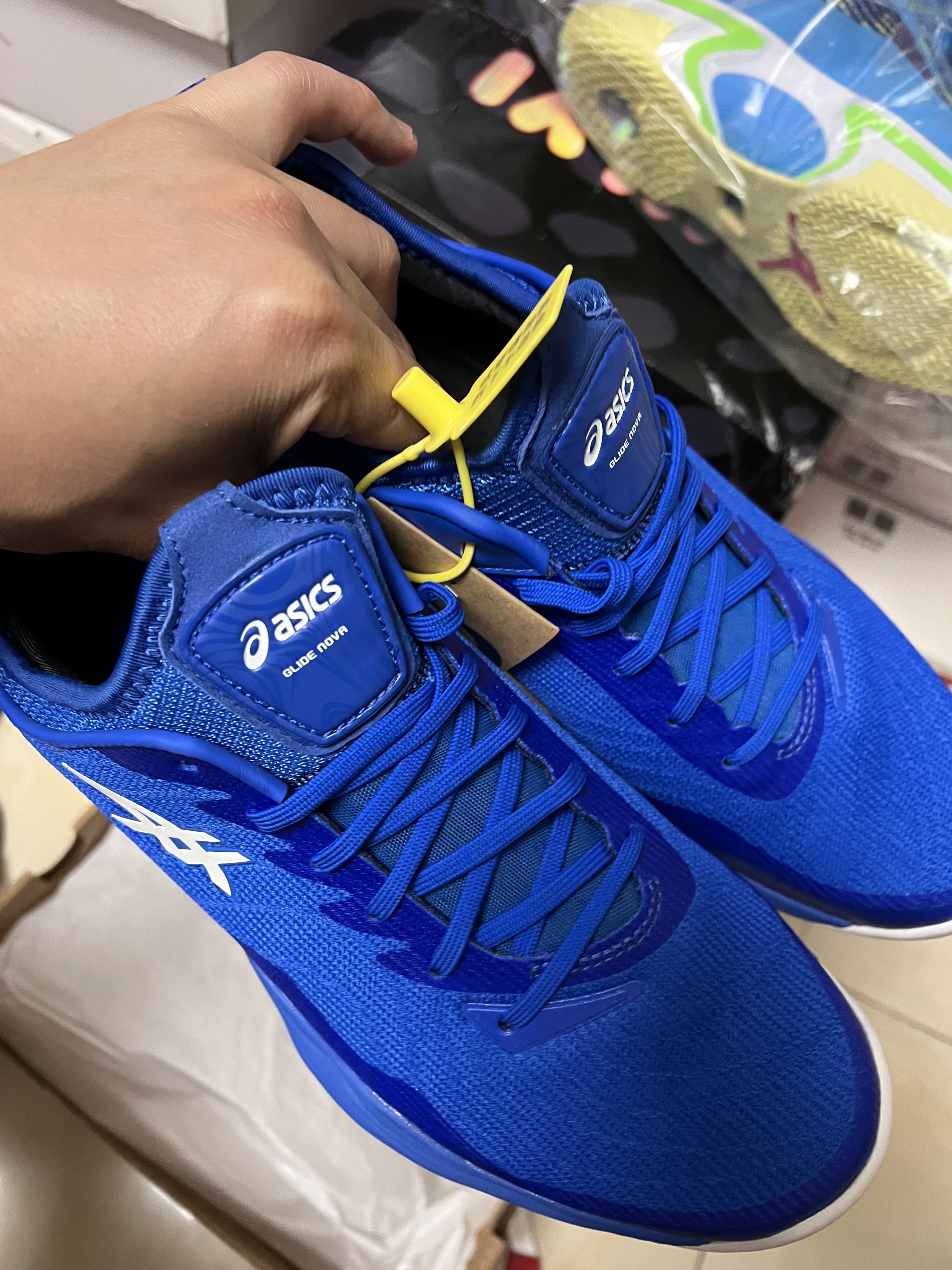 Asics/亚瑟士新款GLIDE NOVA FF 3男子中帮实战篮球鞋1061A038-Taobao