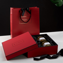 Corporate custom Mid-Autumn Festival Youhe honey gift box festive red gift package elders hundred flowers acacia flowers give away high-end