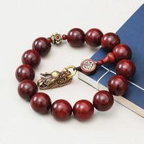 Car gear bead decorative automatic transmission manual ping an sandalwood Buddha beads mens and womens Chinese style ornament retro