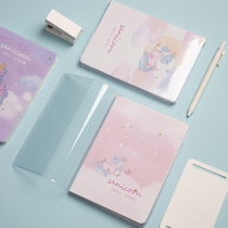 Thickened rubber sleeve notebook A5 B5 notepad diary simple student notebook diary large postgraduate entrance examination book Class Notes soft face copy