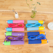 Chenguang brand new PVC skipping rope counting cotton skipping rope 97409 school up to students standard training matching skipping rope adjustable