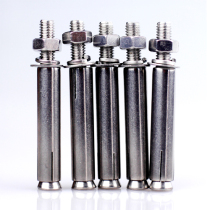 Expansion bolt screw stainless steel 201 screws Penexpanded tube Laptop lengthened hook m6m8m10m12 countries