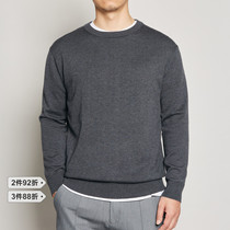 Ink Mcguest Mens Clothing 2022 Spring New Round Collar Pure Color Sleeve Hooded Sweater Hooded Sweatshirt Jacket 2338