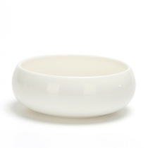 Sheep fat jade tea washing jade porcelain ceramic household white porcelain medium and large pen tea washing set with water washing bowl and tea bowl