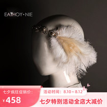 Le Wenxis new 10-year-old Class B original customWake up bohemian three-dimensional flower performance suit dress