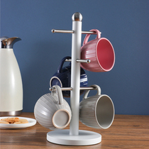 Coffee Cup Holder Water Cup Shelf Living-room Tea Cup Containing Rack Drain Shelf Mark Cup Reverse Hanging Shelf Show Shelf