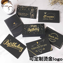 A good product business handwritten card envelope gift Christmas birthday party card holiday folding card