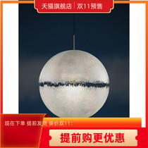 Dining room lights light luxury design sense modern simple creative Net Red fashion Italian restaurant Moon chandelier home