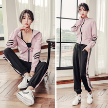 Yoga Suit Woman Autumn Winter Style Fitness Room Running Sports High End Speed Dry Display Slim Casual Loose Net Red Professional Suit