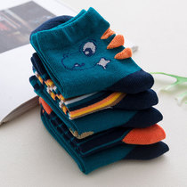 Socks Spring and Autumn Boys Children Cartoon Dinosaur Children Cotton Cotton Cotton Sweat Sucking Sand 2020 Summer