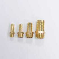 Brass pagoda outer wire gas nozzle all copper water pipe joint gas hose nozzle skin pipe plumbing fittings factory direct supply