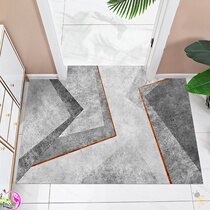 Inlet door dirty mat entrance corridor carpet doormat modern light luxury foot mat free cutting Nordic style