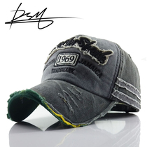 Baseball cap male face male hat casual head of hip hop tide in trend net red outdoor sun protection