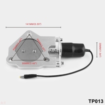 Car modification parts new stainless steel variable electronic control valve exhaust pipe Electric Universal variable sound remote control valve