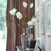 Simulation flower suit Gentle kapok flower long branch high-end silk flower Large magnolia fake flower