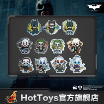 HotToys Batman: Dark Knight Batman Joker COSBABY Bright Silver Sticker