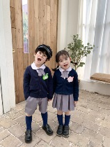 Customize Yingren Cute School Uniform Class Clothes Men And Women Nursery School Graduation Photo Sweater Spring Autumn