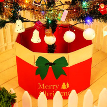 Chuanghang Christmas tree storage box Christmas tree skirt Christmas scene with Christmas tree bottom cover