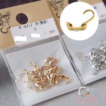 Japan prolific and kiwa handmade diy accessories bracelet necklace Unilateral Bag Wire Buckle Bean Tsai Shells Closeout Clip