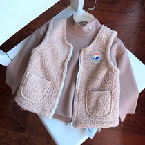 20815 Childrens Vest Teddy Hair Coat-12 23