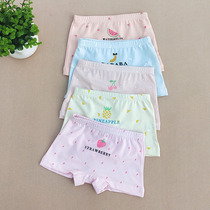 Female baby underwear boxer shorts cotton leggings girls underwear four seasons can wear fresh cartoon sweat 019