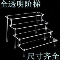 Display rack single-layer rack household ornaments desktop toys acrylic jewelry display rack display rack display