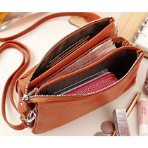 Genuine leather handbag Obliquely Satchel Bag Lady Single Shoulder Bag Summer New Fashion 100 Hitch Grab Bag Large Capacity Mom