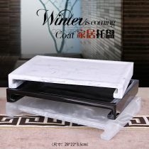 European hotel toilet tray bathroom set sink sink small tray acrylic bathroom toiletries kit