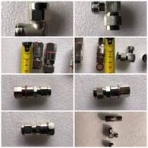 Feeder straight connector male nm-12 connector 1 2 connector nf-nf double female kk double male nma-nf female